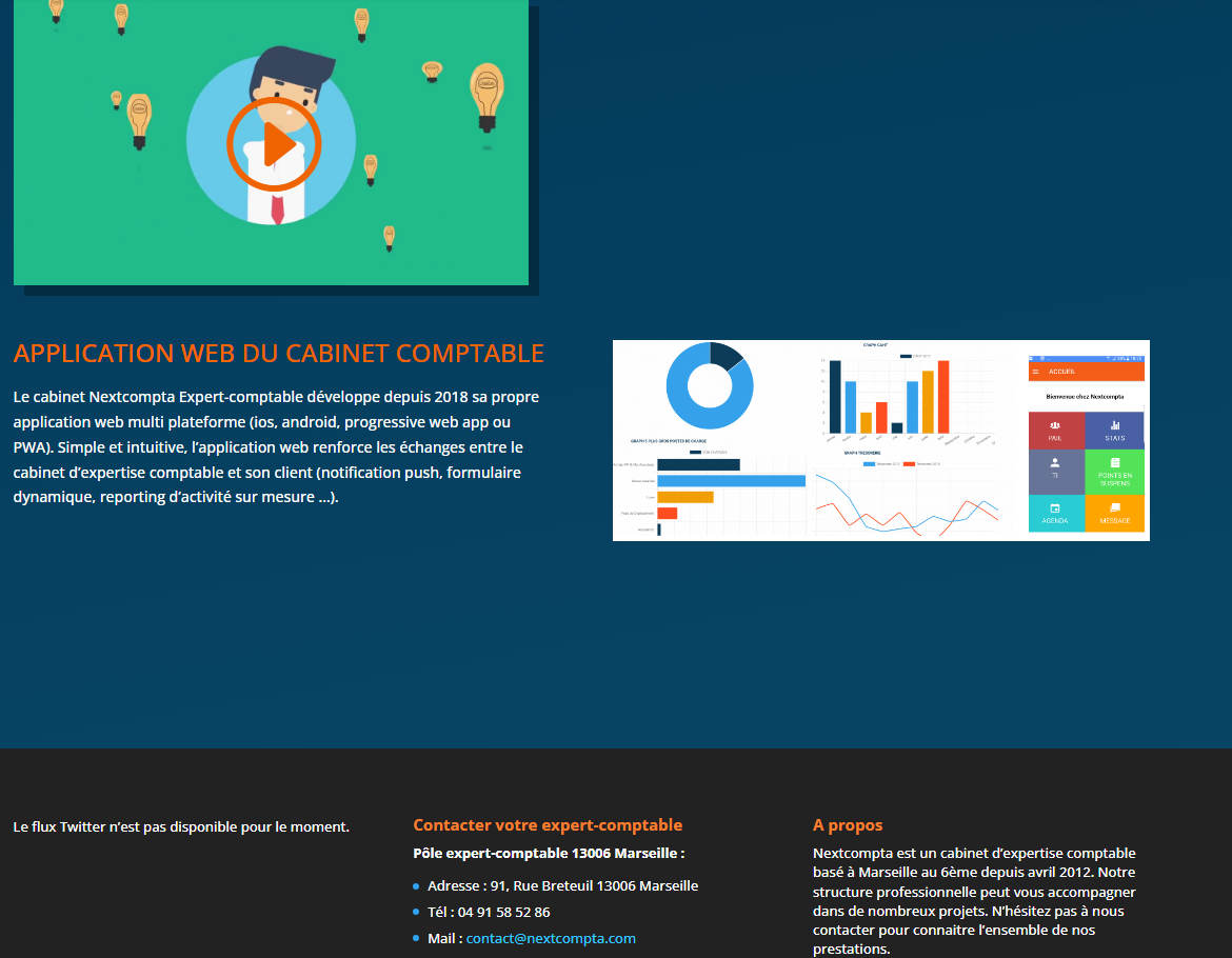 Application web Nextcompta